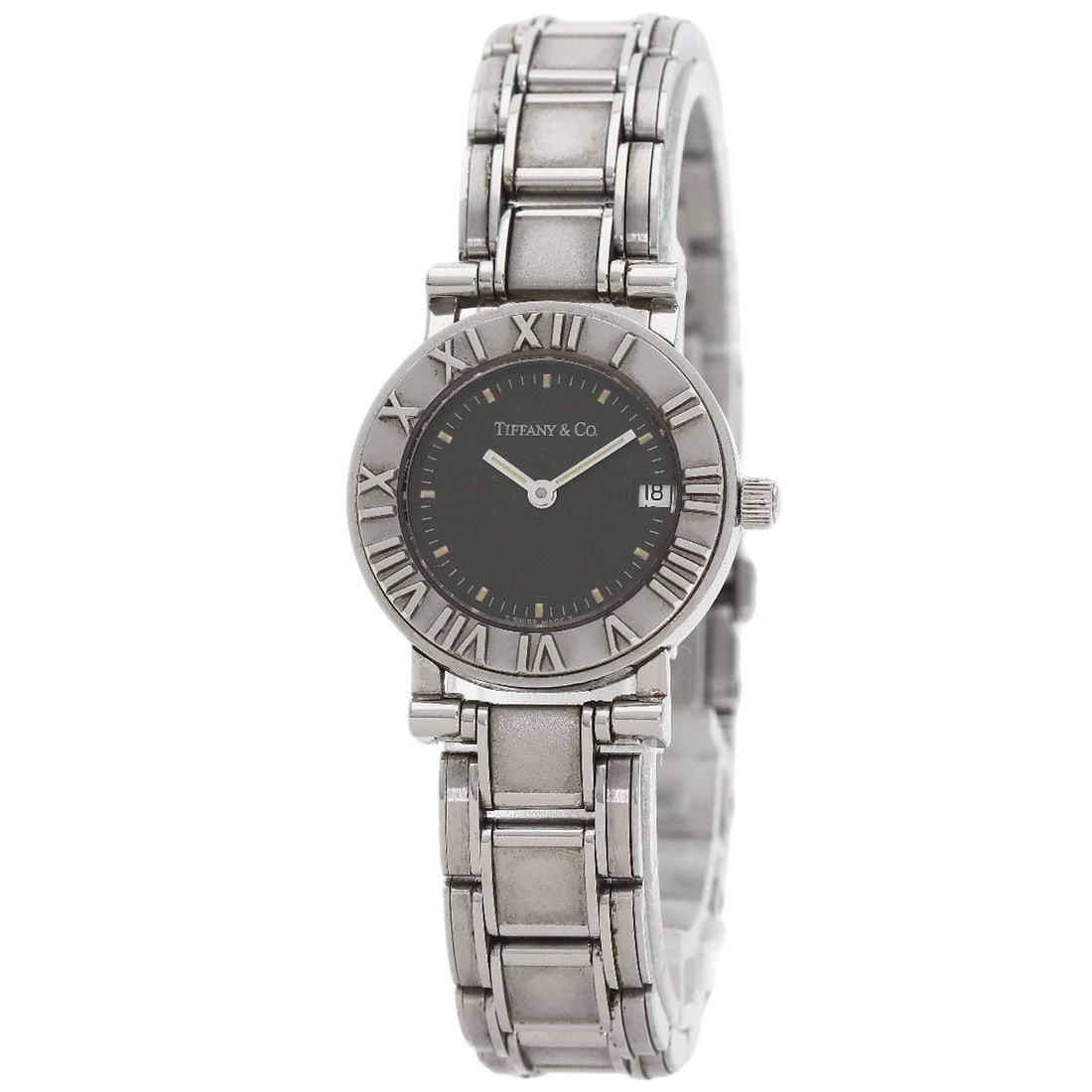 TIFFANY&Co. Atlas Watches Stainless Steel/ Steel: TIFFANY&Co. Atlas Watches Stainless Steel/ Steel Experience the timeless elegance of Tiffany&Co.'s Atlas watch, boasting a sleek stainless steel design and silver finish that exudes sophistication.