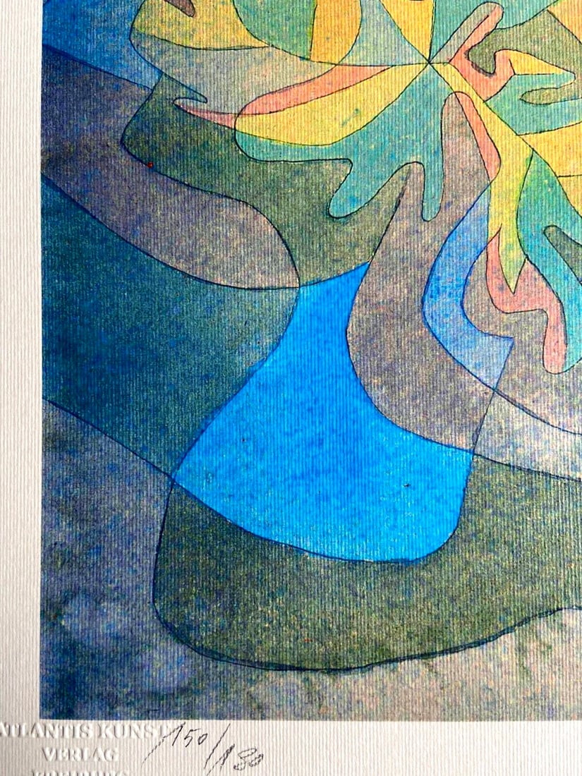 Stamp Paul Klee Lithograph Numbered - 4