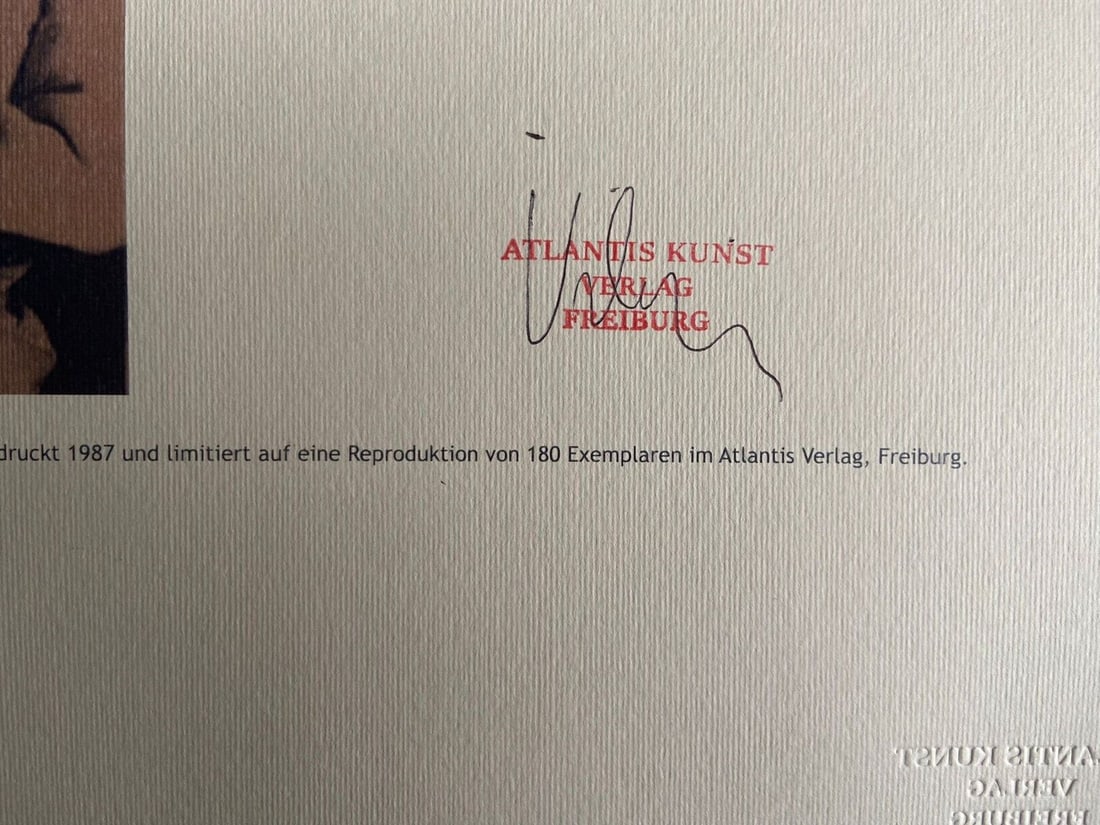 Stamp Paul Klee Lithograph Numbered - 9