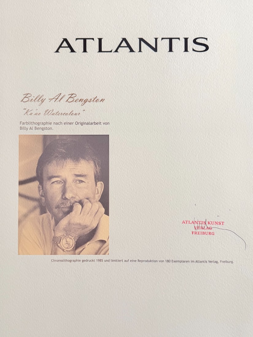 Numbered Billy Al Bengston Lithograph - 7