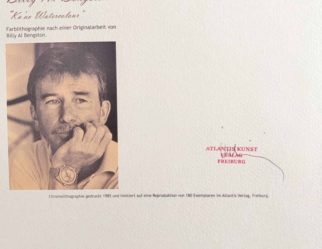 Numbered Billy Al Bengston Lithograph - 9