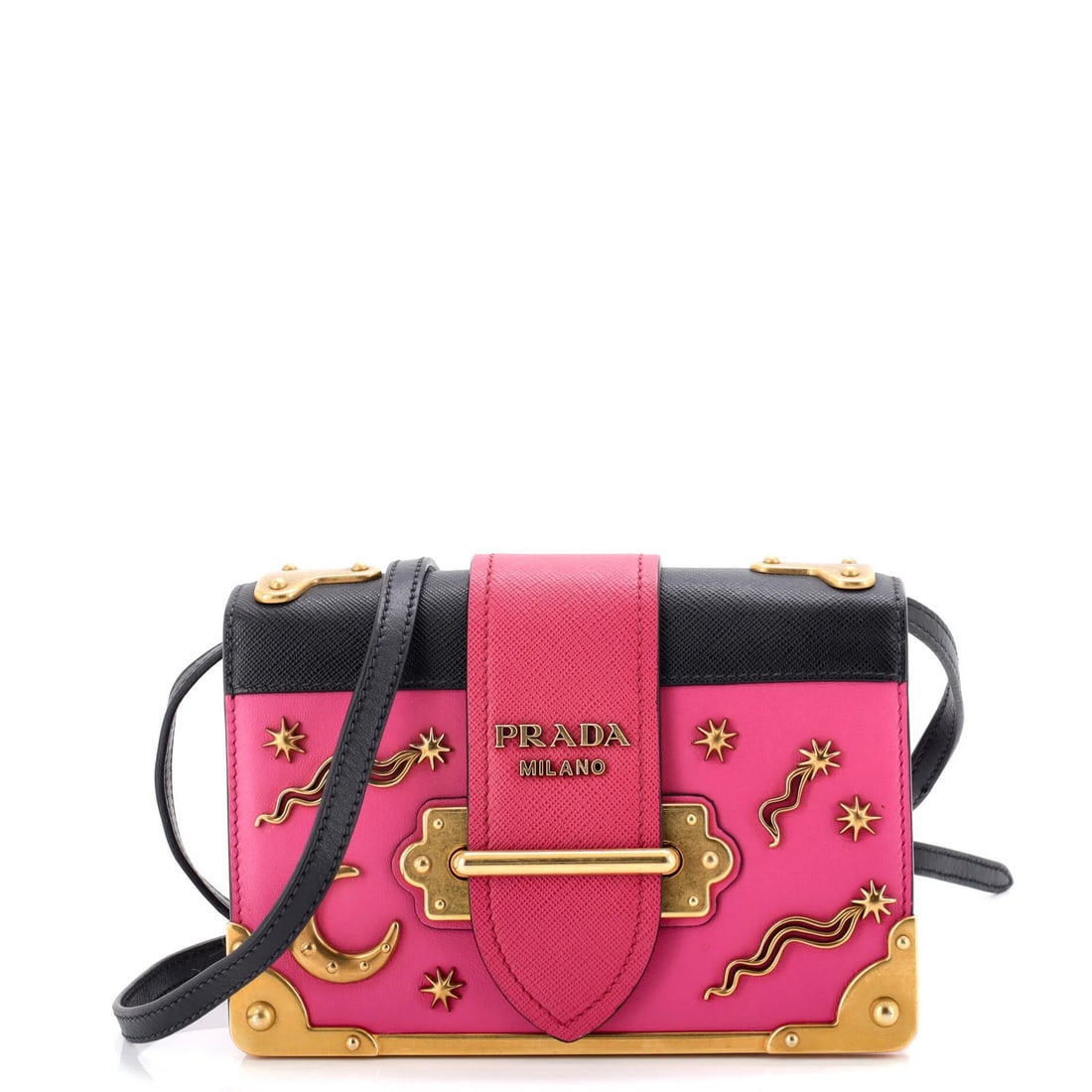 Prada Cahier Small Embellished Leather Crossbody Bag: Prada Cahier Small Embellished Leather Crossbody Bag The Prada Cahier Small Embellished Leather Crossbody Bag is a stylish and versatile accessory that adds a touch of sophistication to any outfit.