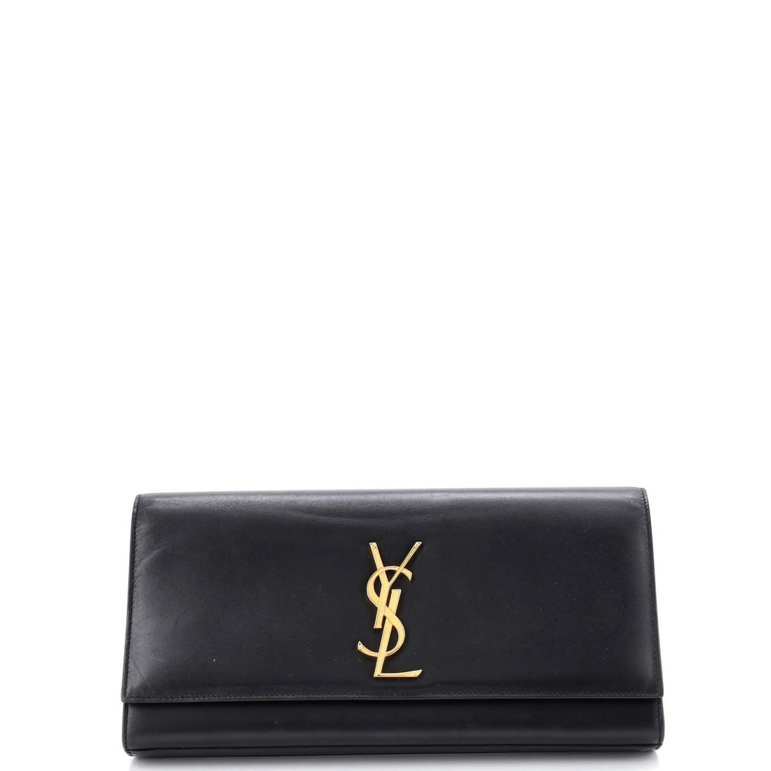 Saint Laurent Classic Monogram Clutch in Long Leather (1 of 6)