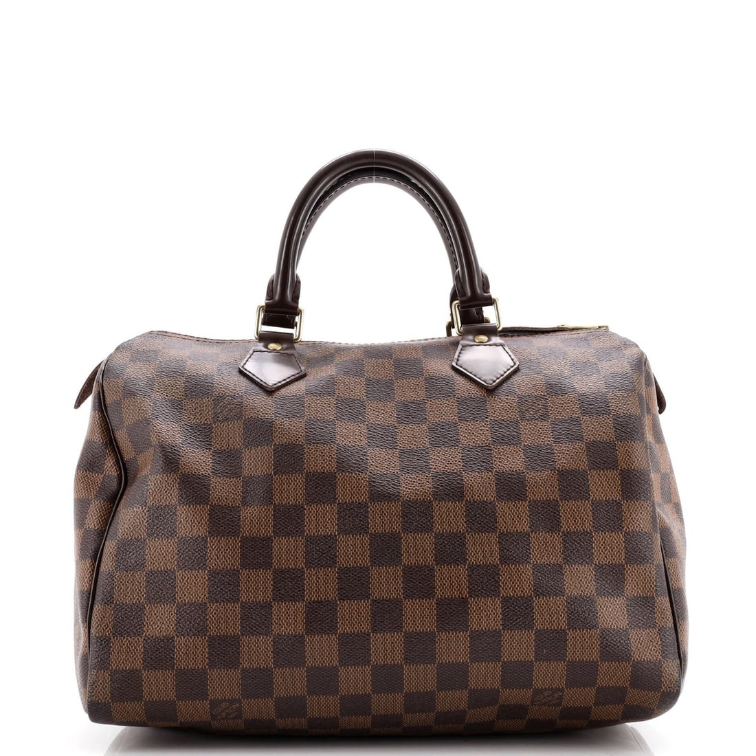 Louis Vuitton Damier 30 Speedy Handbag: Louis Vuitton Damier 30 Speedy Handbag A timeless classic, the Louis Vuitton Damier 30 Speedy Handbag is a quintessential accessory for the modern woman. With its iconic canvas coated exterior and