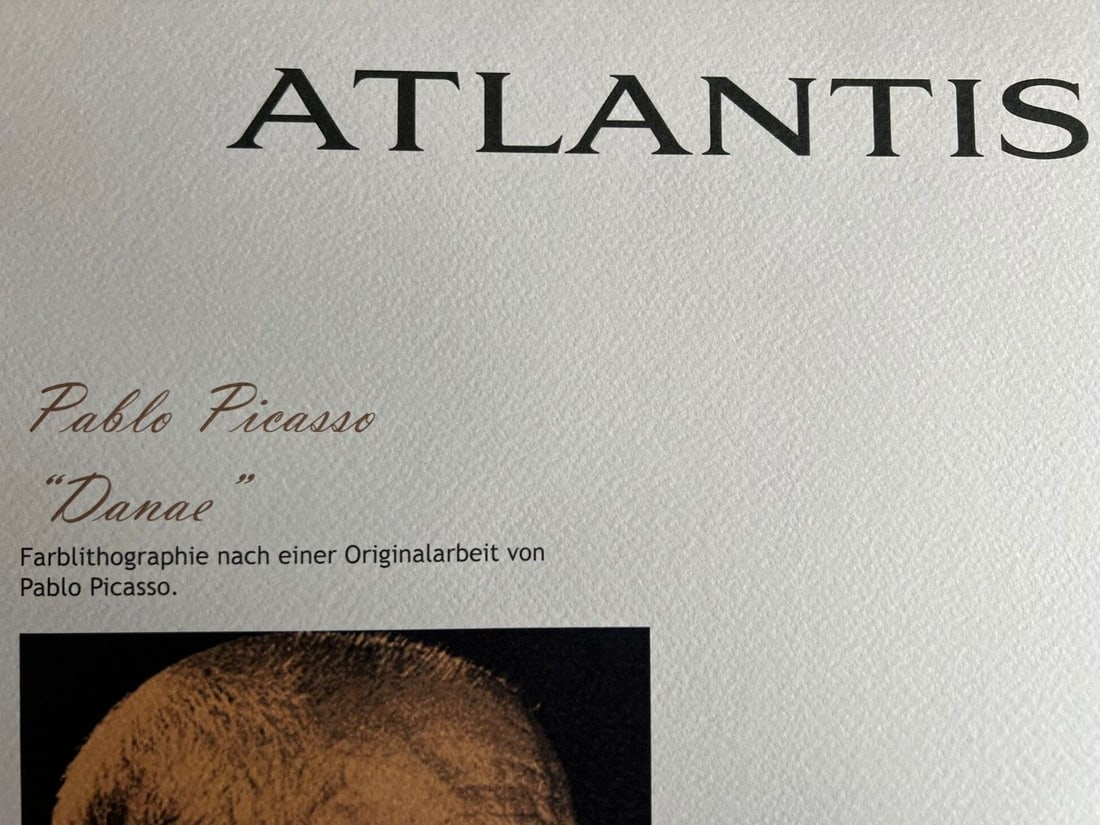 Numbered Pablo Picasso Lithograph - 10