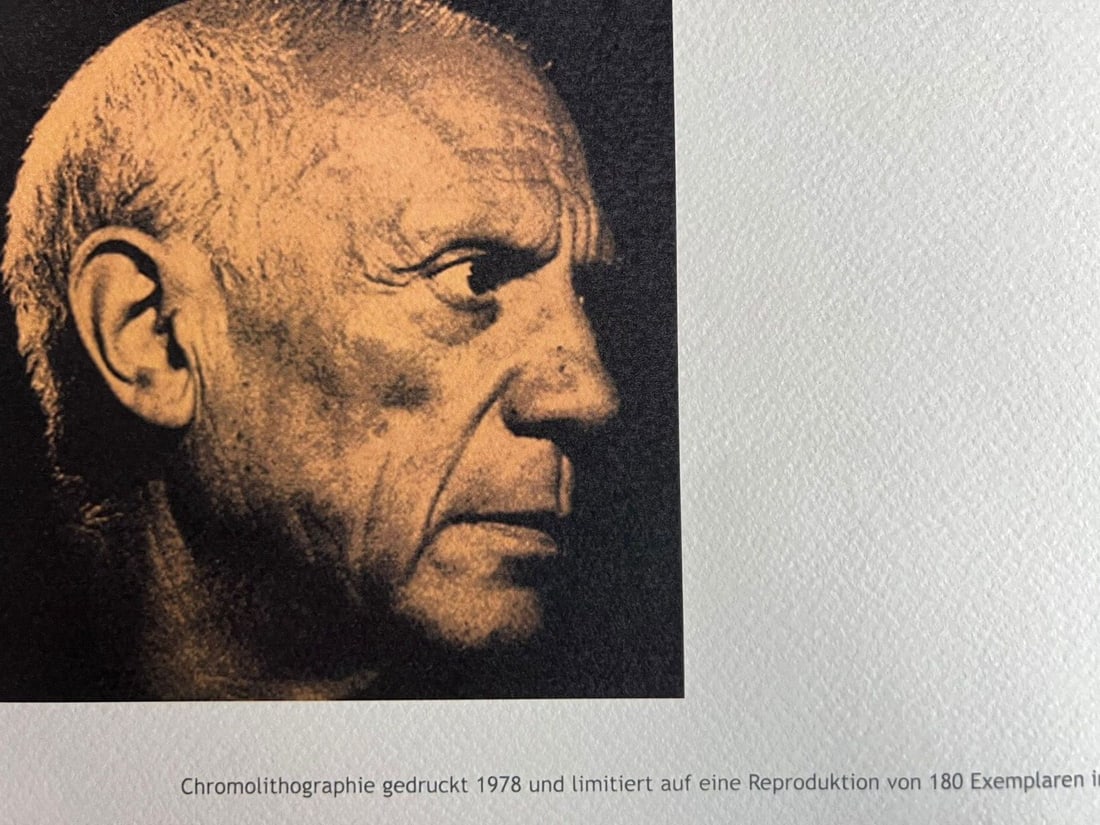 Numbered Pablo Picasso Lithograph - 11