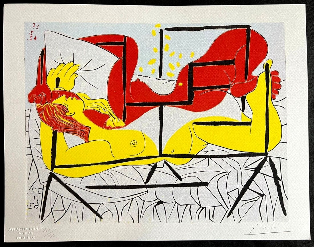 Numbered Pablo Picasso Lithograph