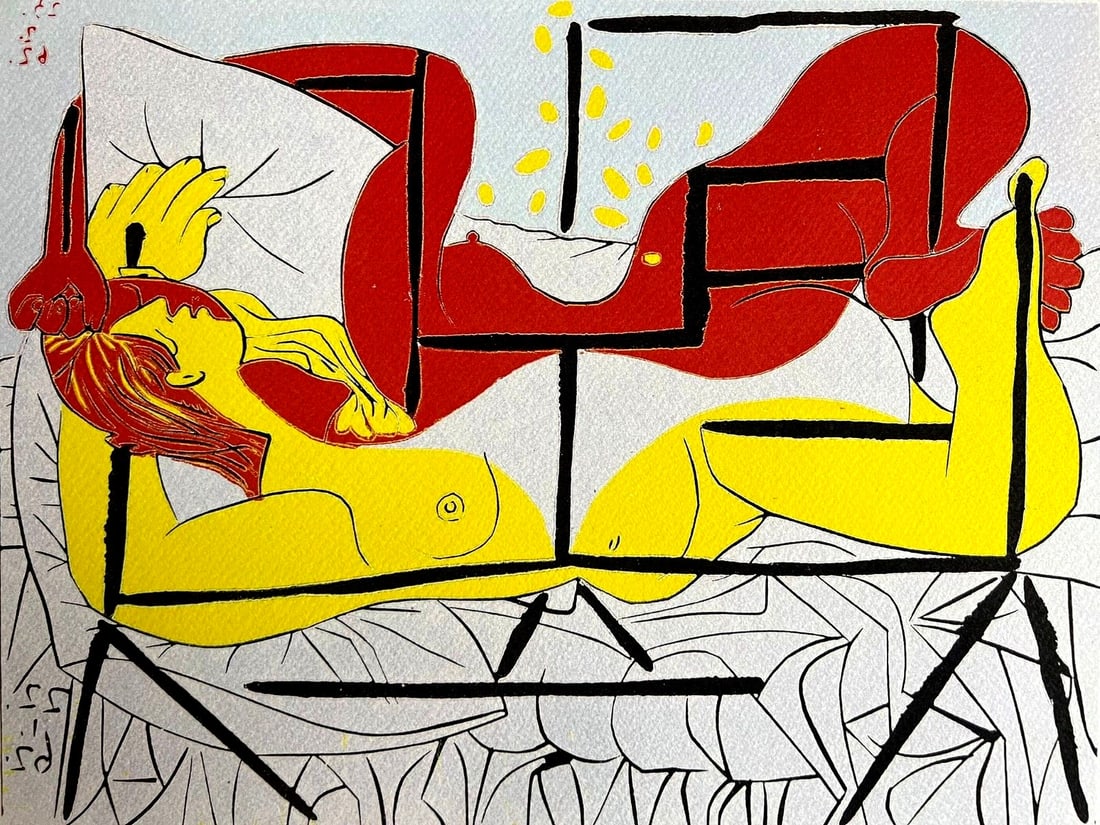 Numbered Pablo Picasso Lithograph - 3