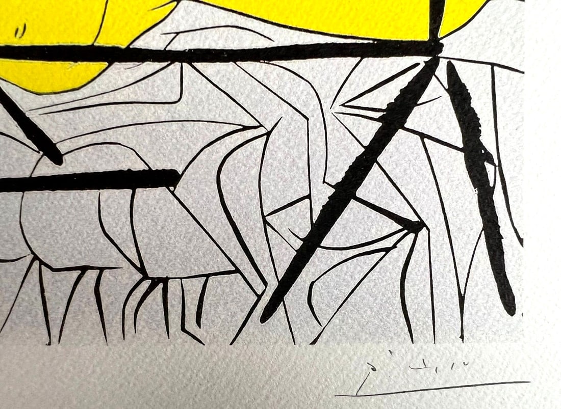 Numbered Pablo Picasso Lithograph - 8