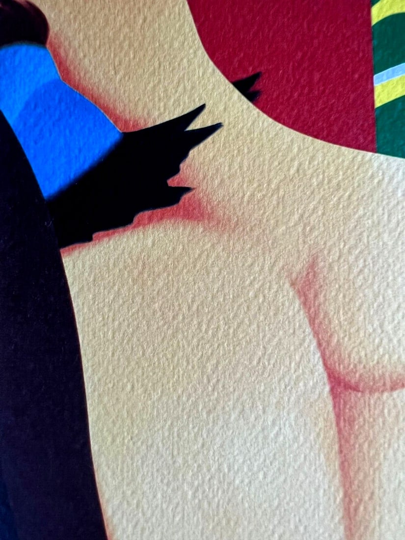 Numbered Tom Wesselmann Lithograph Op - 7