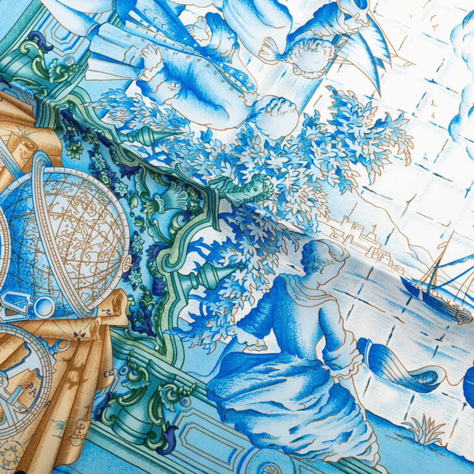 Hermes Silk Scarf - 4