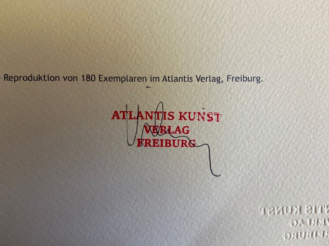 180ex Kurt Schwitters Lithograph - 10