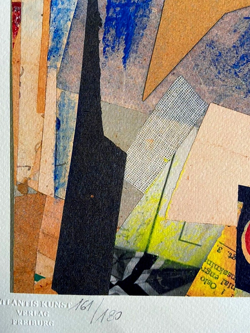 180ex Kurt Schwitters Lithograph - 5