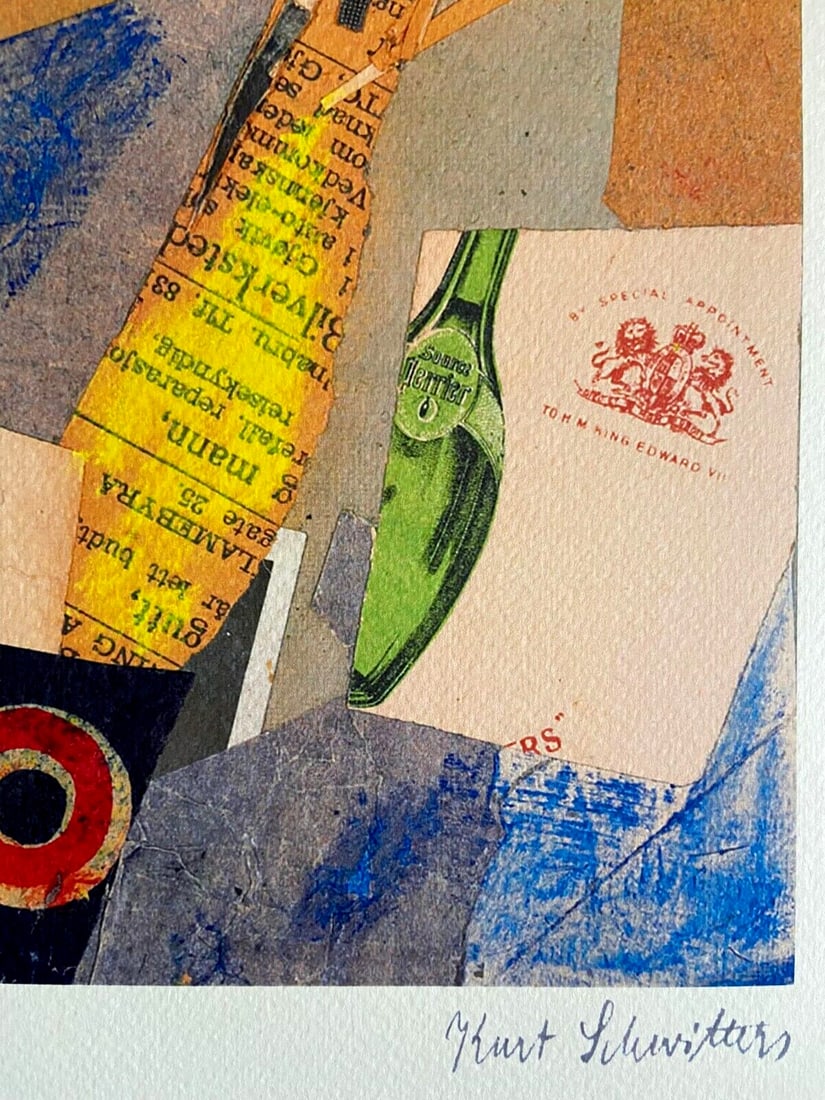 180ex Kurt Schwitters Lithograph - 6