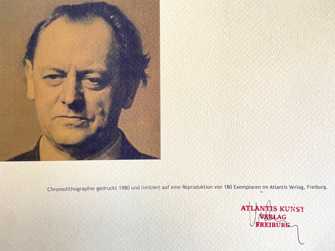 180ex Kurt Schwitters Lithograph - 9