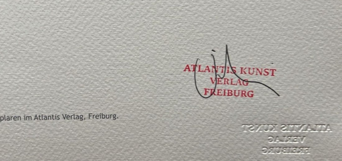 Numbered Jackson Pollock Action Painting - 11