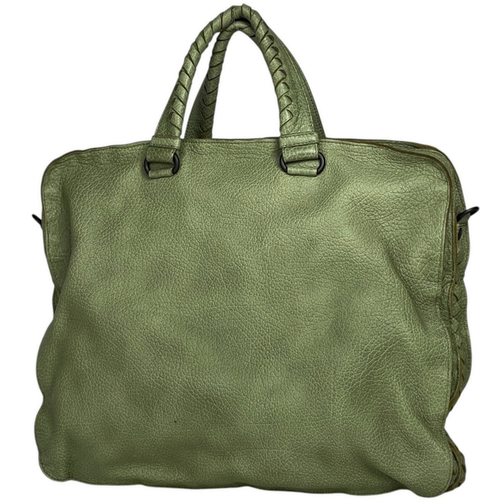 Bottega Veneta Leather Handbag (1 of 8)