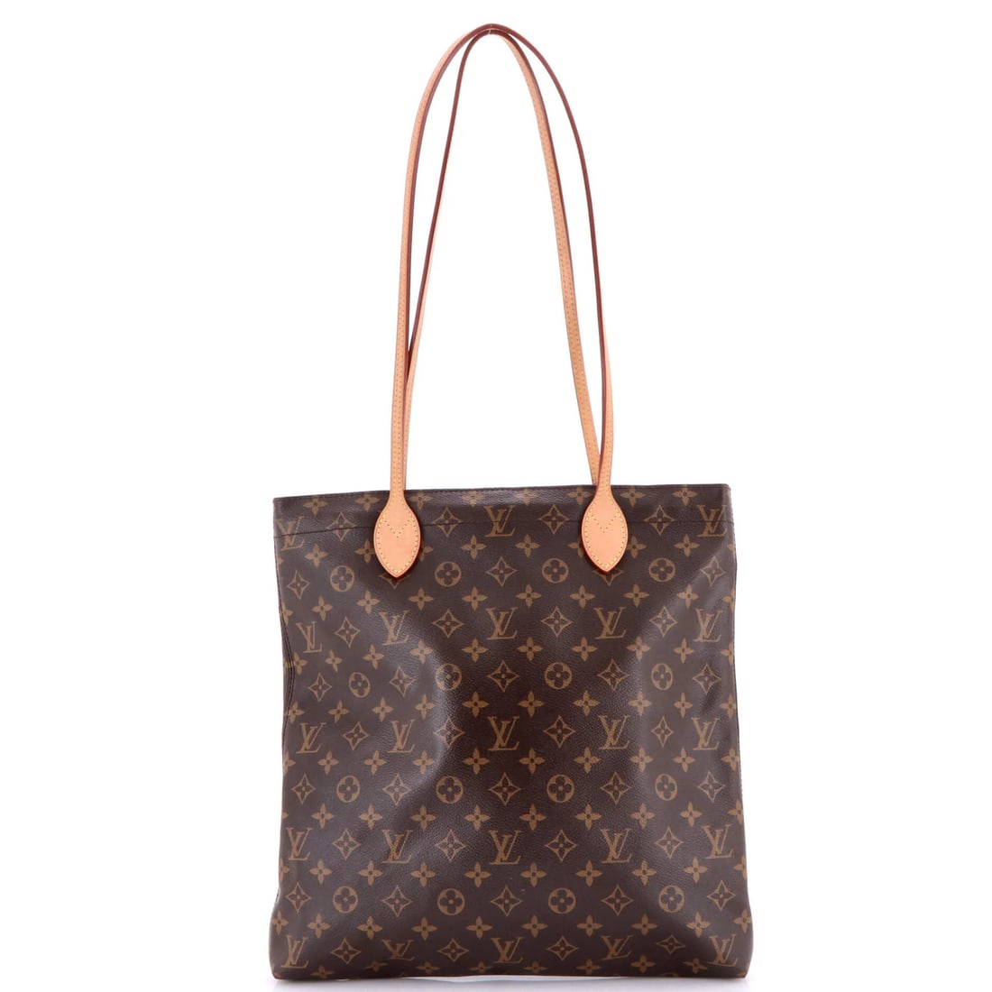 Louis Vuitton Monogram Canvas Carry It Tote: Louis Vuitton Monogram Canvas Carry It Tote A timeless piece from the iconic Louis Vuitton brand, this classic Carry It Tote boasts the signature monogram canvas exterior in rich brown hues, perfectly