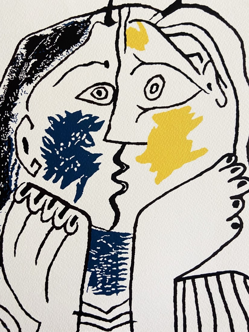 Certificate Pablo Picasso Lithograph Published - 2