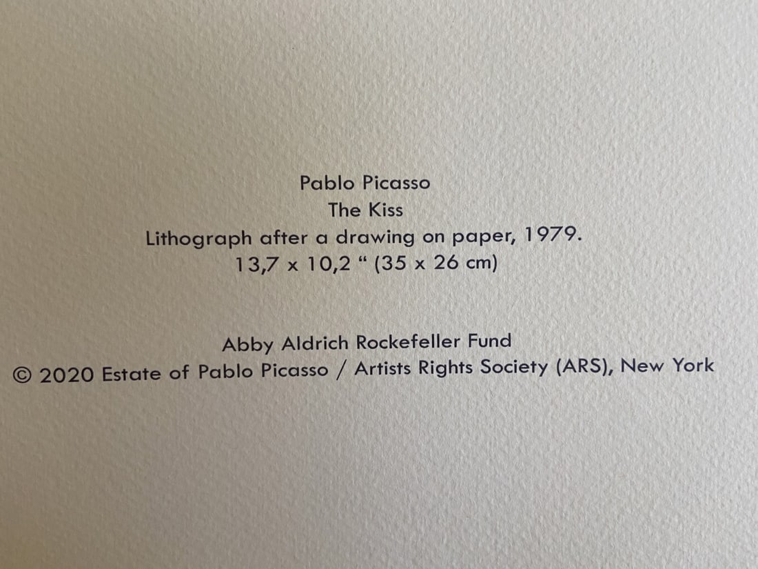 Certificate Pablo Picasso Lithograph Published - 4