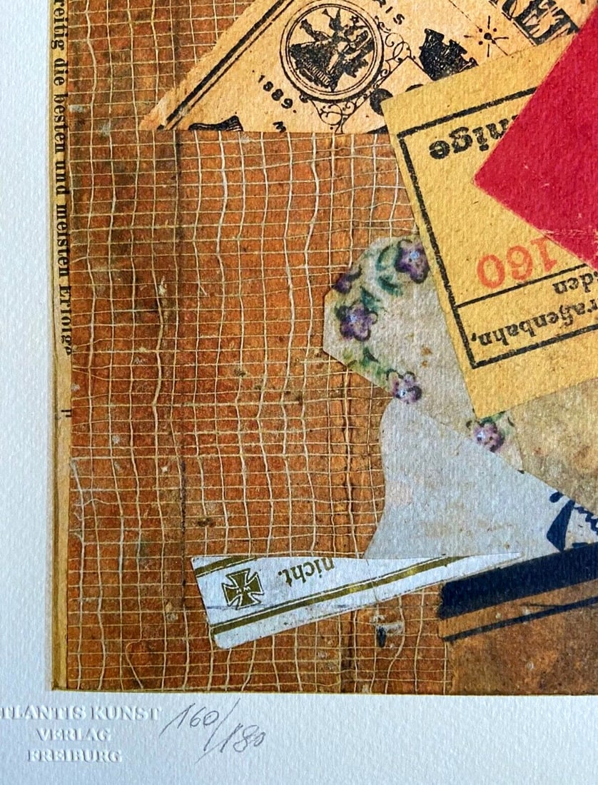 Lithograph Kurt Schwitters - 5