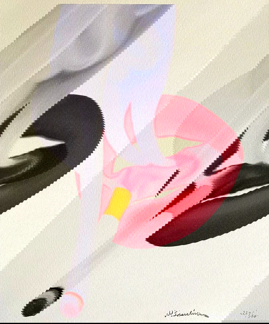 Published Tom Wesselmann Lithograph Numbered Op - 2