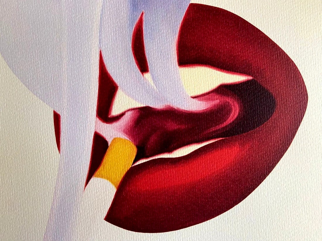 Published Tom Wesselmann Lithograph Numbered Op - 5