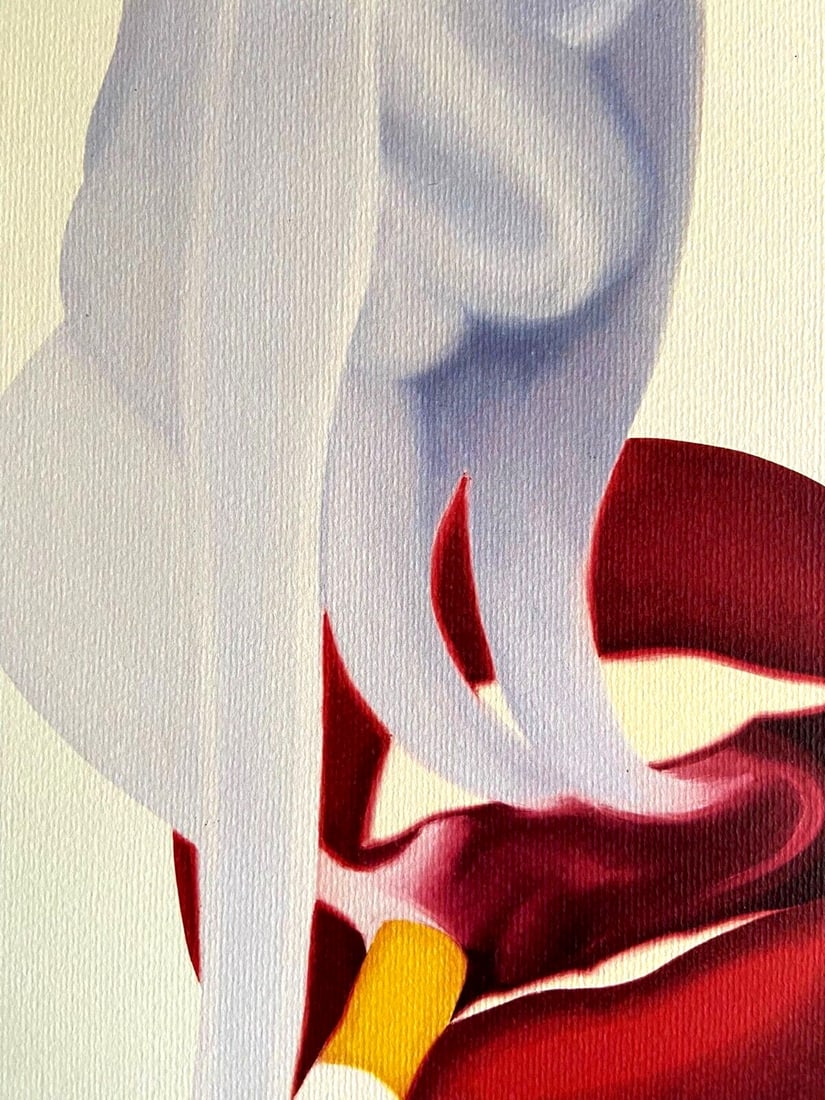 Published Tom Wesselmann Lithograph Numbered Op - 6