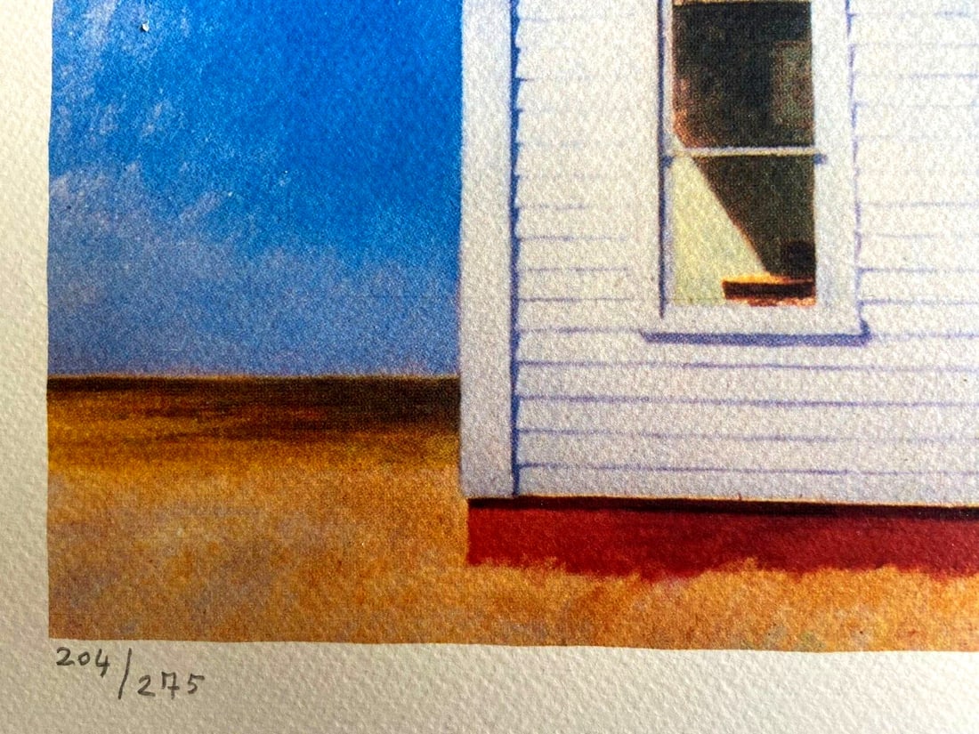 Limited Edward Hopper Lithograph Numbered - 6
