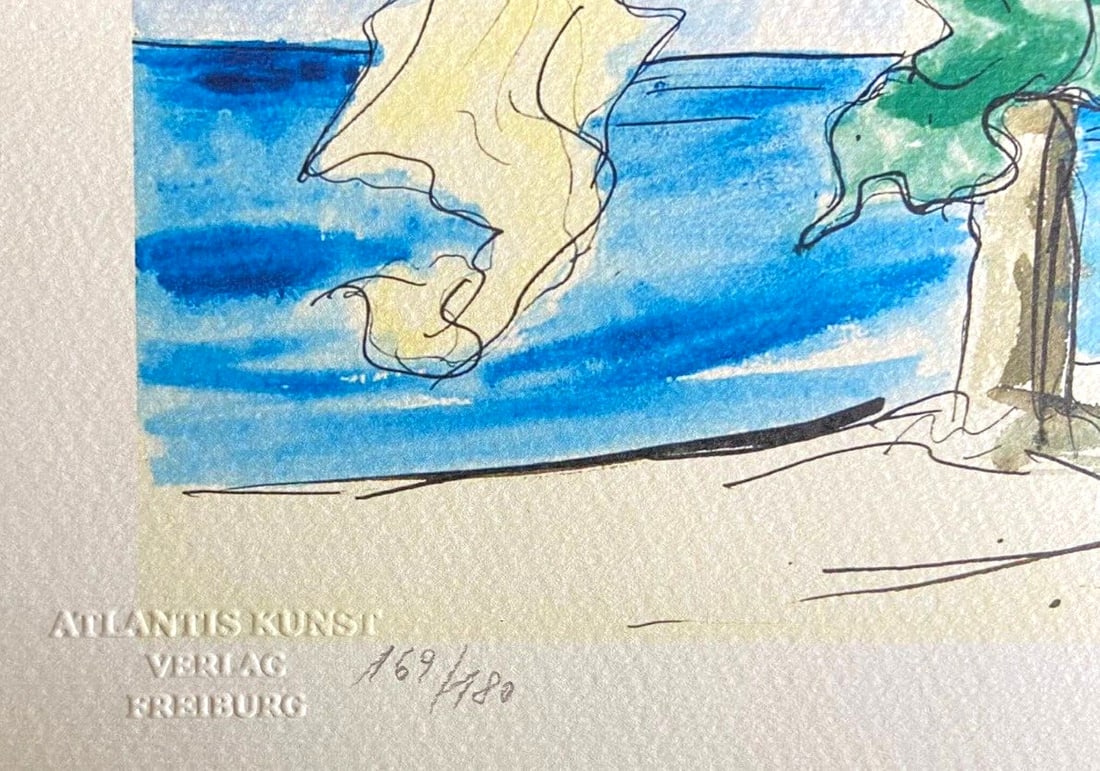 Numbered Pablo Picasso Lithograph - 8