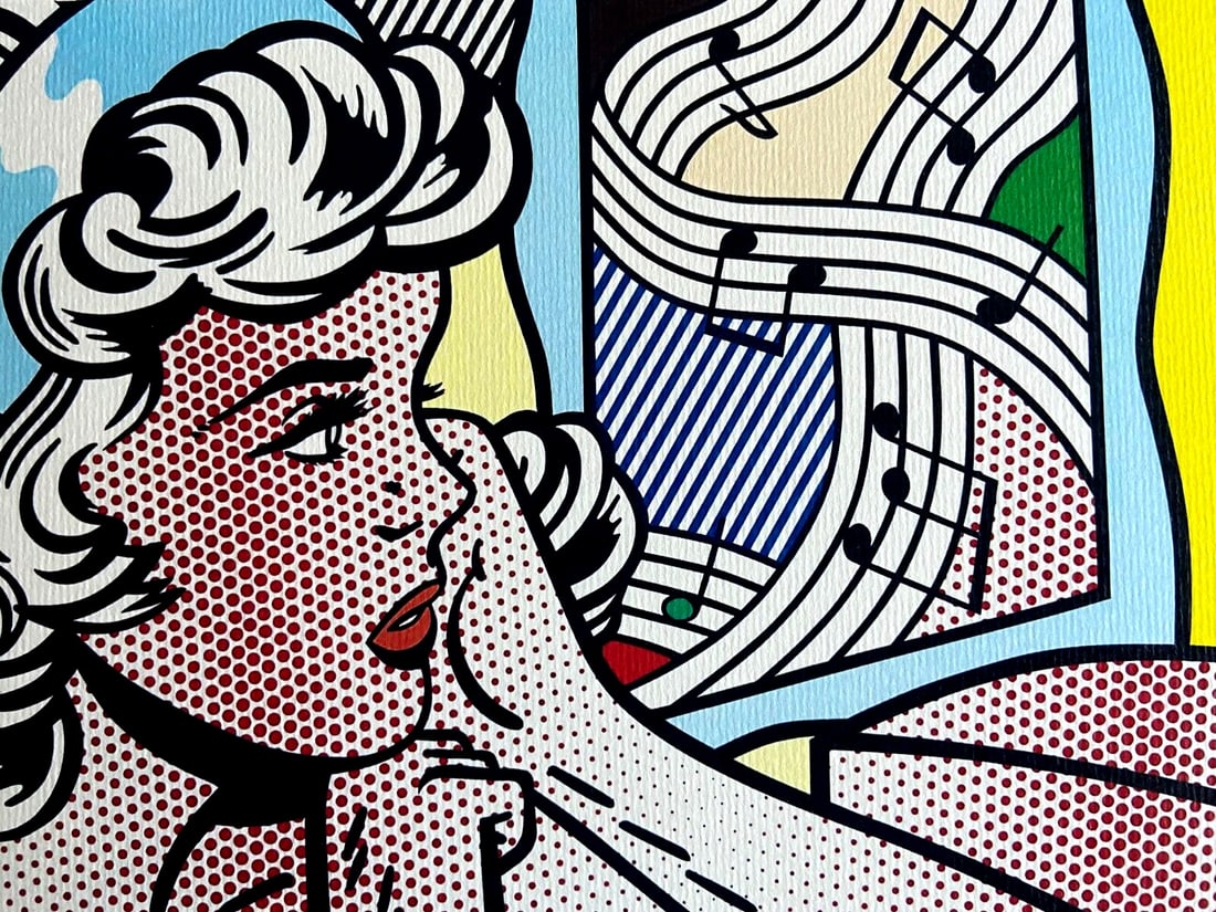 Limited Roy Lichtenstein Lithograph Numbered - 4