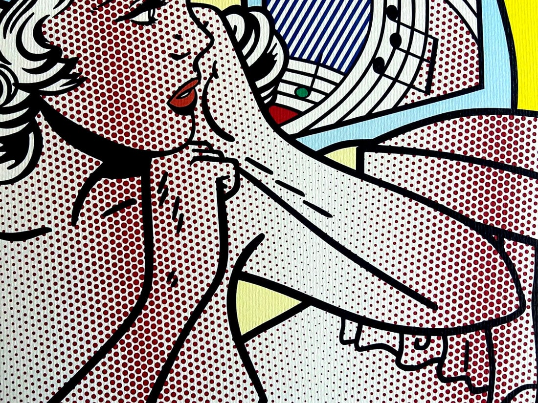 Limited Roy Lichtenstein Lithograph Numbered - 5