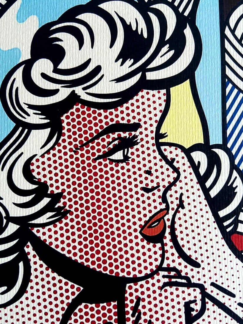 Limited Roy Lichtenstein Lithograph Numbered - 7