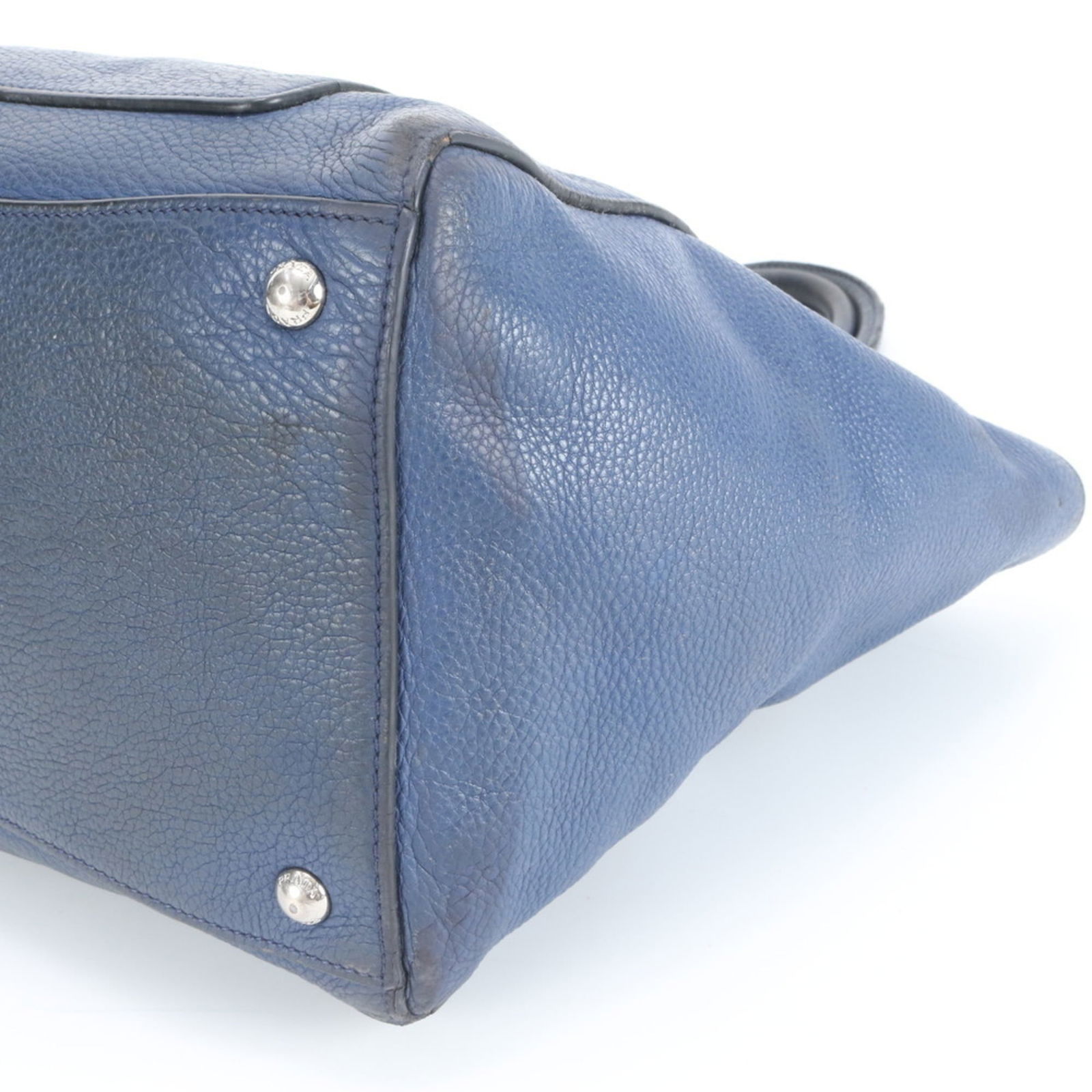 Prada Leather Tote Bag - 4