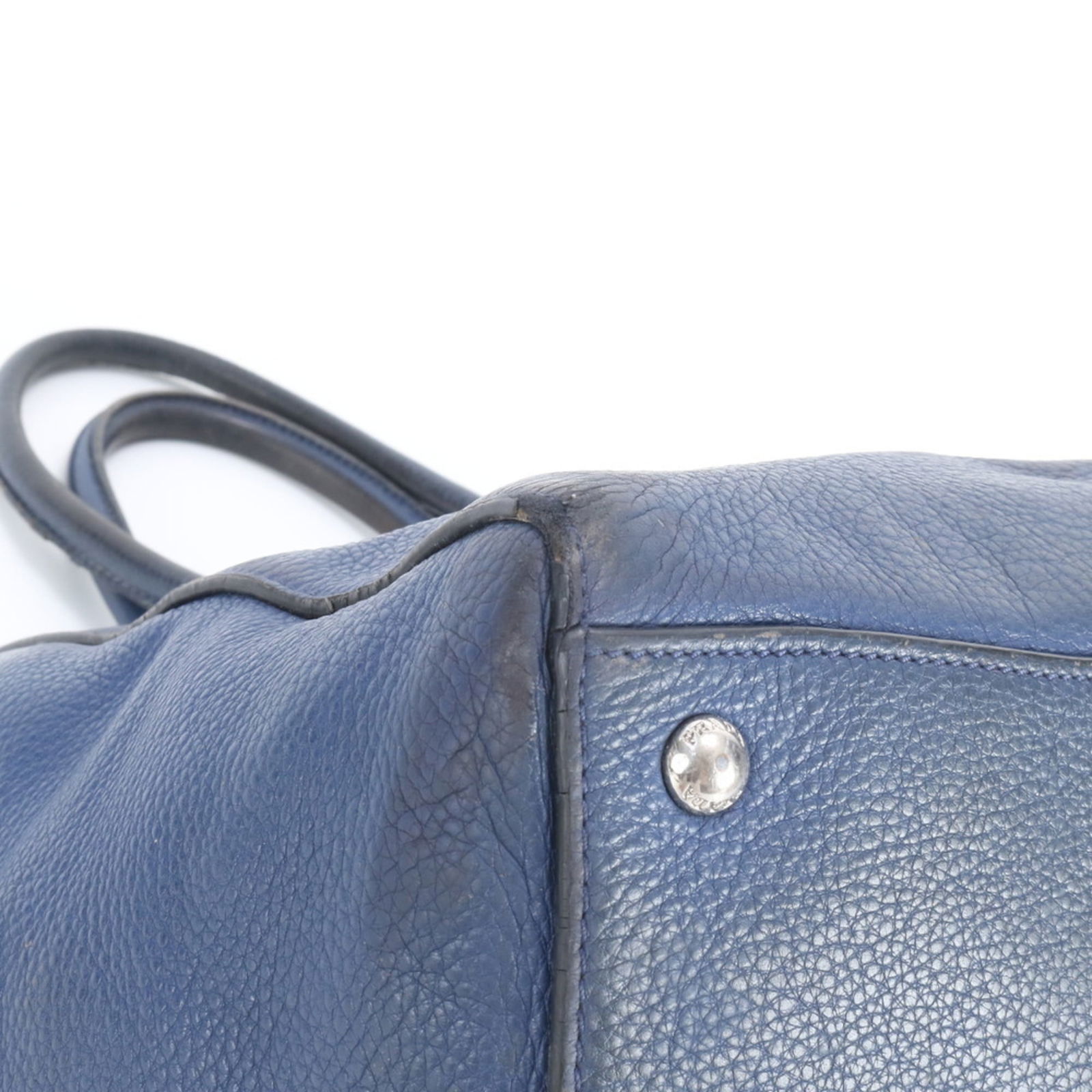 Prada Leather Tote Bag - 8