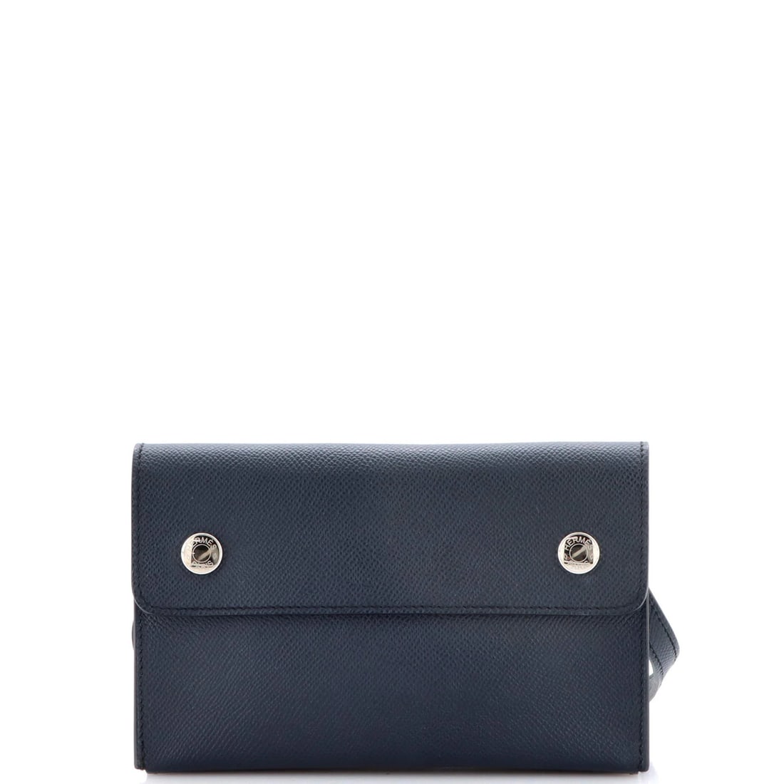 Epsom Hermes Double Snap Pochette Crossbody: Epsom Hermes Double Snap Pochette Crossbody The Epsom Double Snap Pochette Crossbody from iconic luxury brand Hermes is a timeless and sophisticated accessory that exudes understated elegance. With it