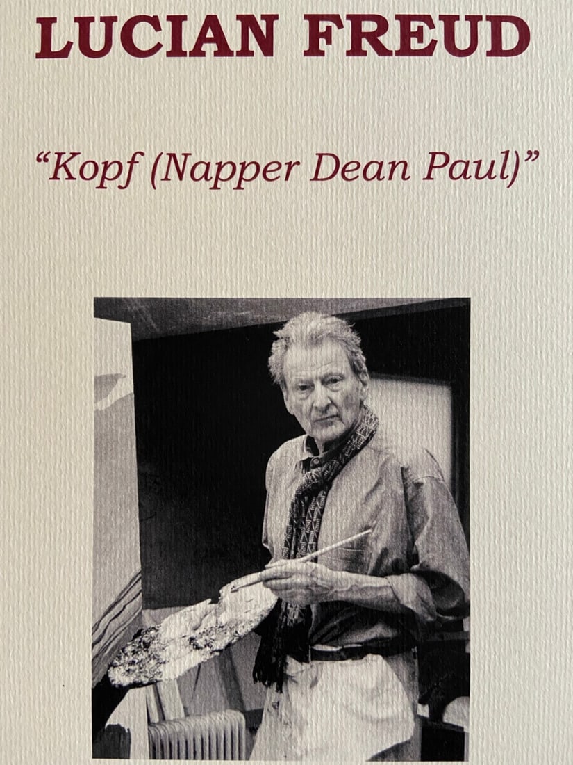 Lithograph Lucian Freud - 8