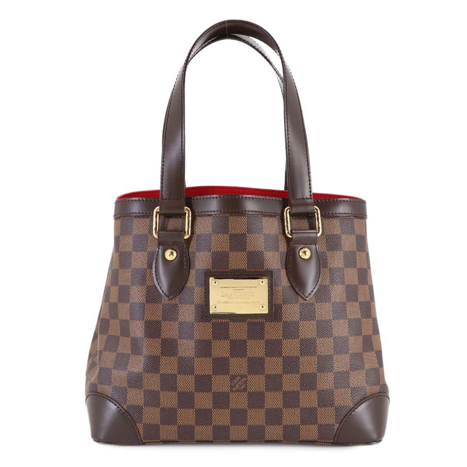 Louis Vuitton Damier Canvas Tote Bag: Louis Vuitton Damier Canvas Tote Bag A timeless classic, this Louis Vuitton Damier Canvas Tote Bag is a masterclass in understated elegance. With its iconic Ebene leather trim and durable damier