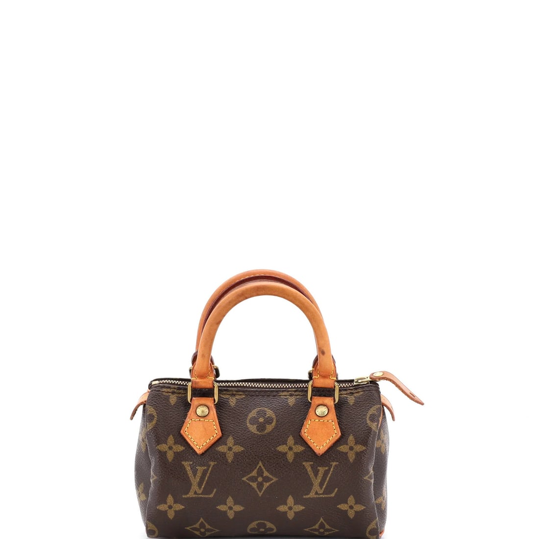 Canvas Louis Vuitton Speedy Mini HL Handbag Monogram: Canvas Louis Vuitton Speedy Mini HL Handbag Monogram A rare and stylish opportunity to own a pre-owned Louis Vuitton Speedy Mini HL Handbag Monogram, boasting the iconic monogram pattern on its
