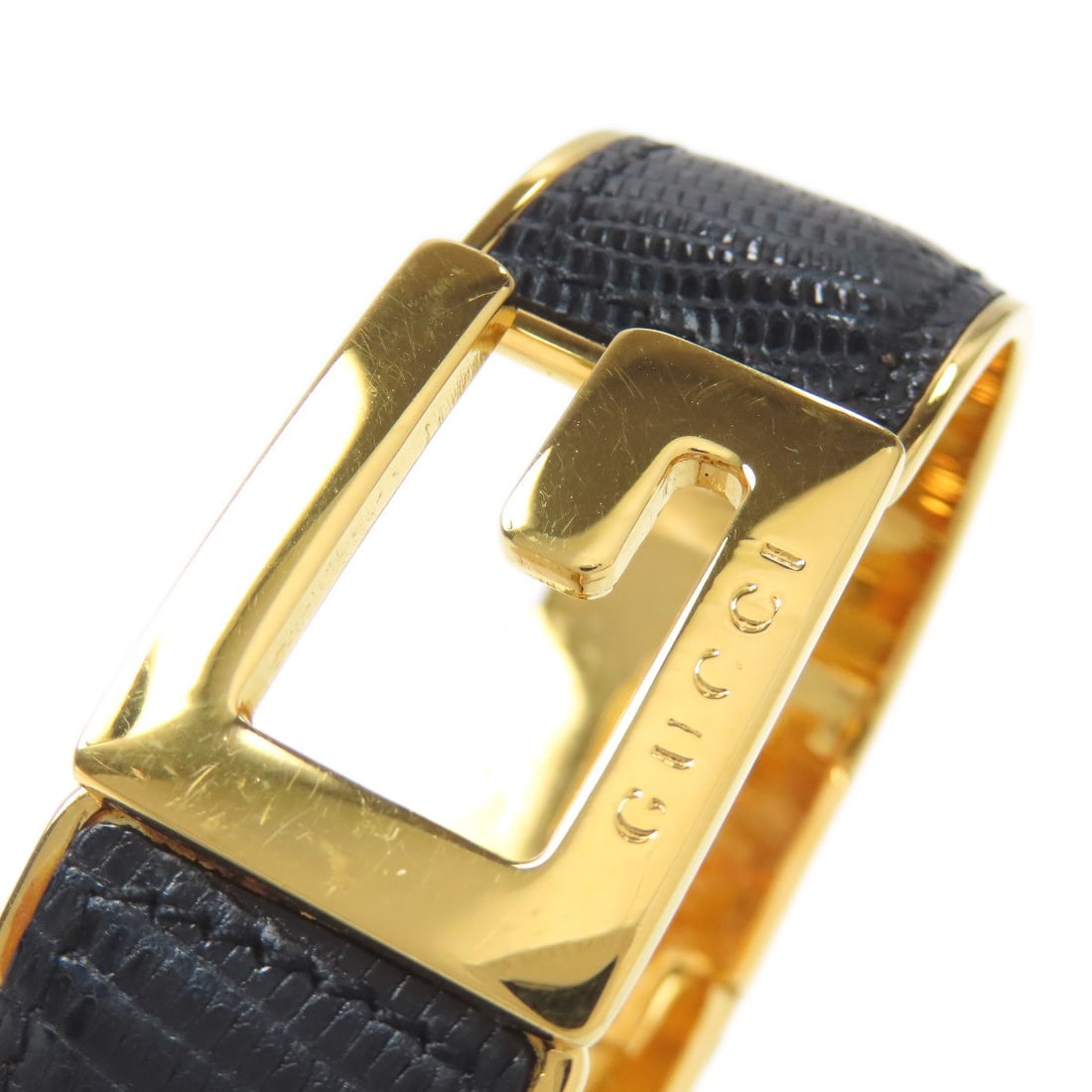 Gucci Logo Metal Bangle - 5