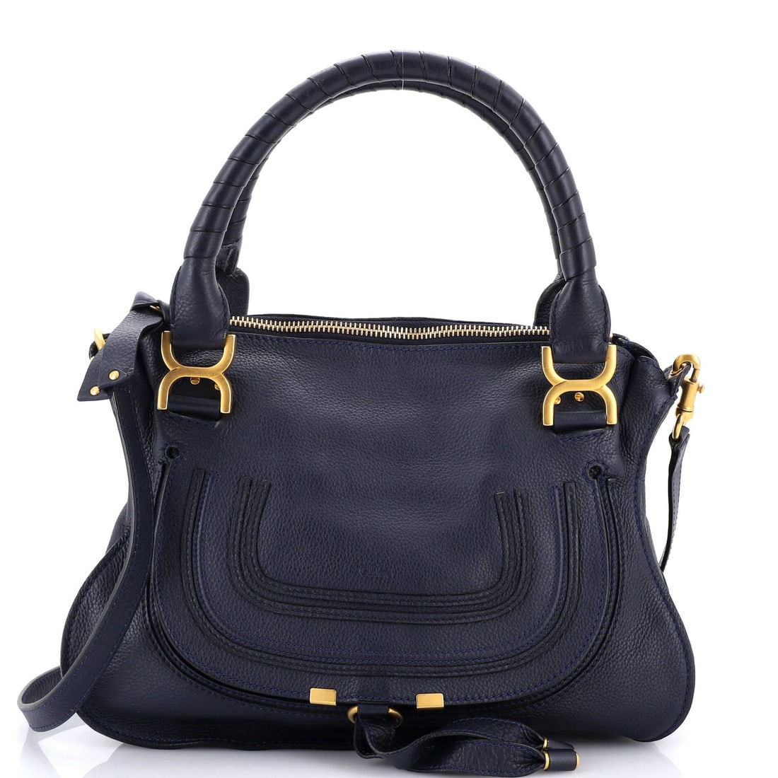 Chloe Marcie Medium Leather Satchel (1 of 5)