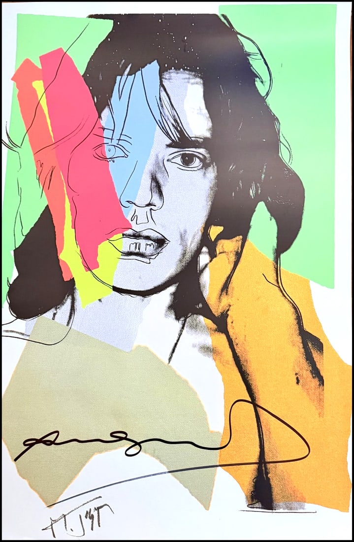 Certificate Of Authenticity Foundation - Andy Warhol Poster: Certificate Of Authenticity Foundation - Andy Warhol Poster Own a piece of art history with this rare and iconic Andy Warhol poster, hand-signed by the master in 1965. Printed on heavy paper with inno
