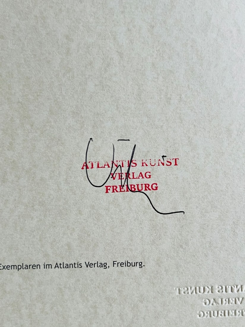 Numbered David Hockney Lithograph - 10