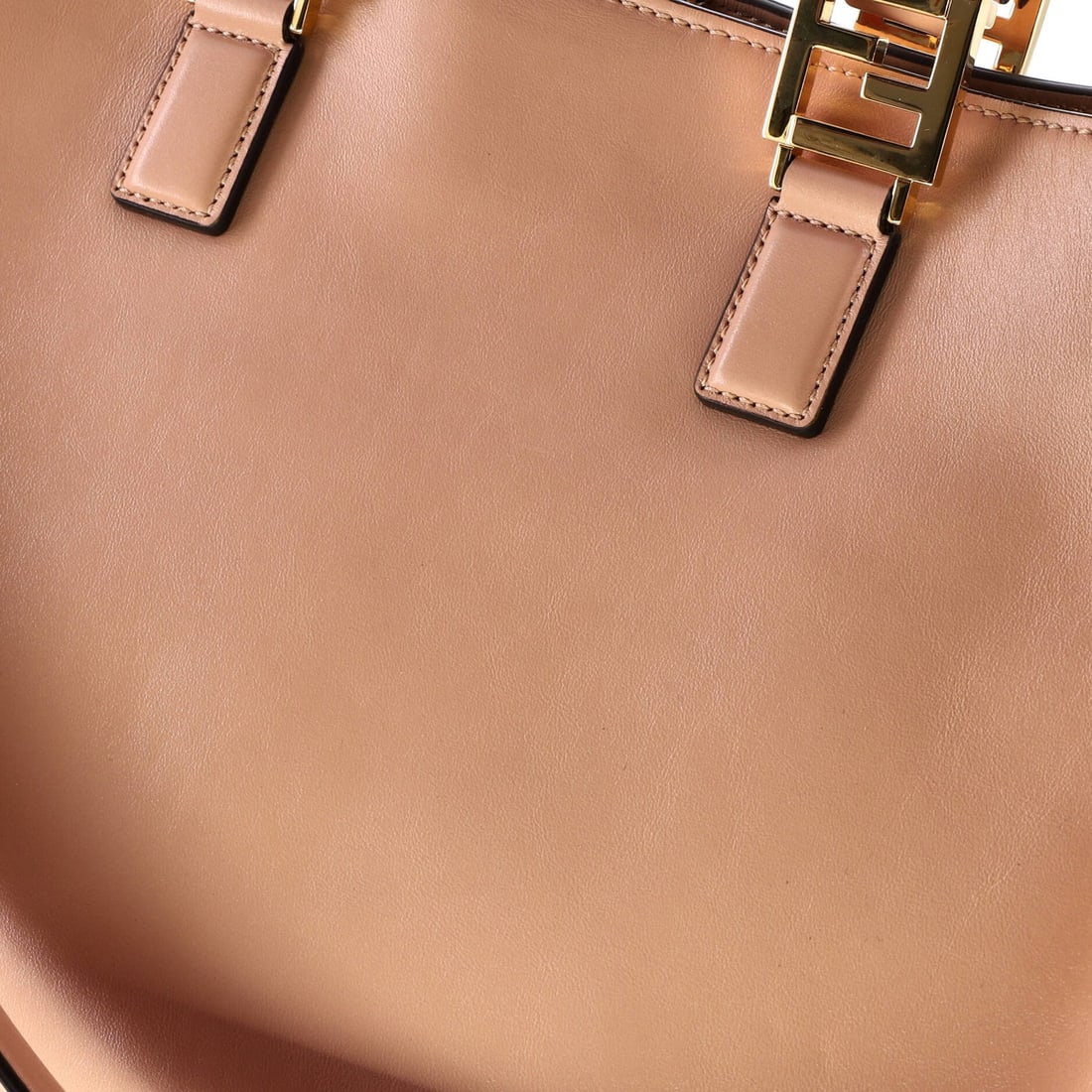 Fendi FF Medium Leather Tote - 7