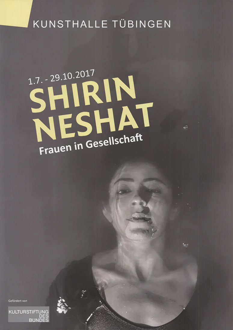 Photo SHIRIN NESHAT Frauen in Gesellschaft 33.25" x 23.5" Offset Lithograph 2017 (1 of 4)