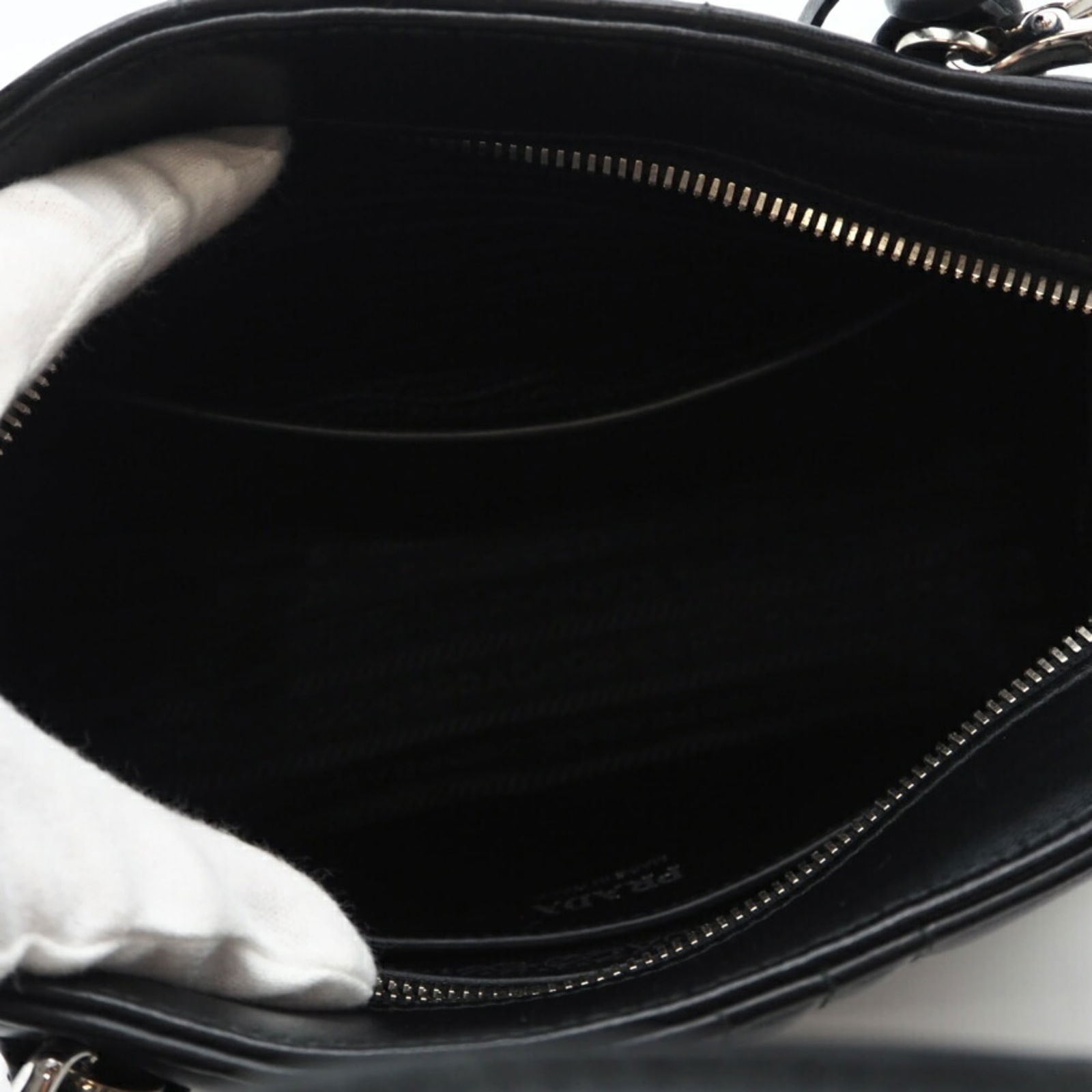 Prada Leather Handbag - 9