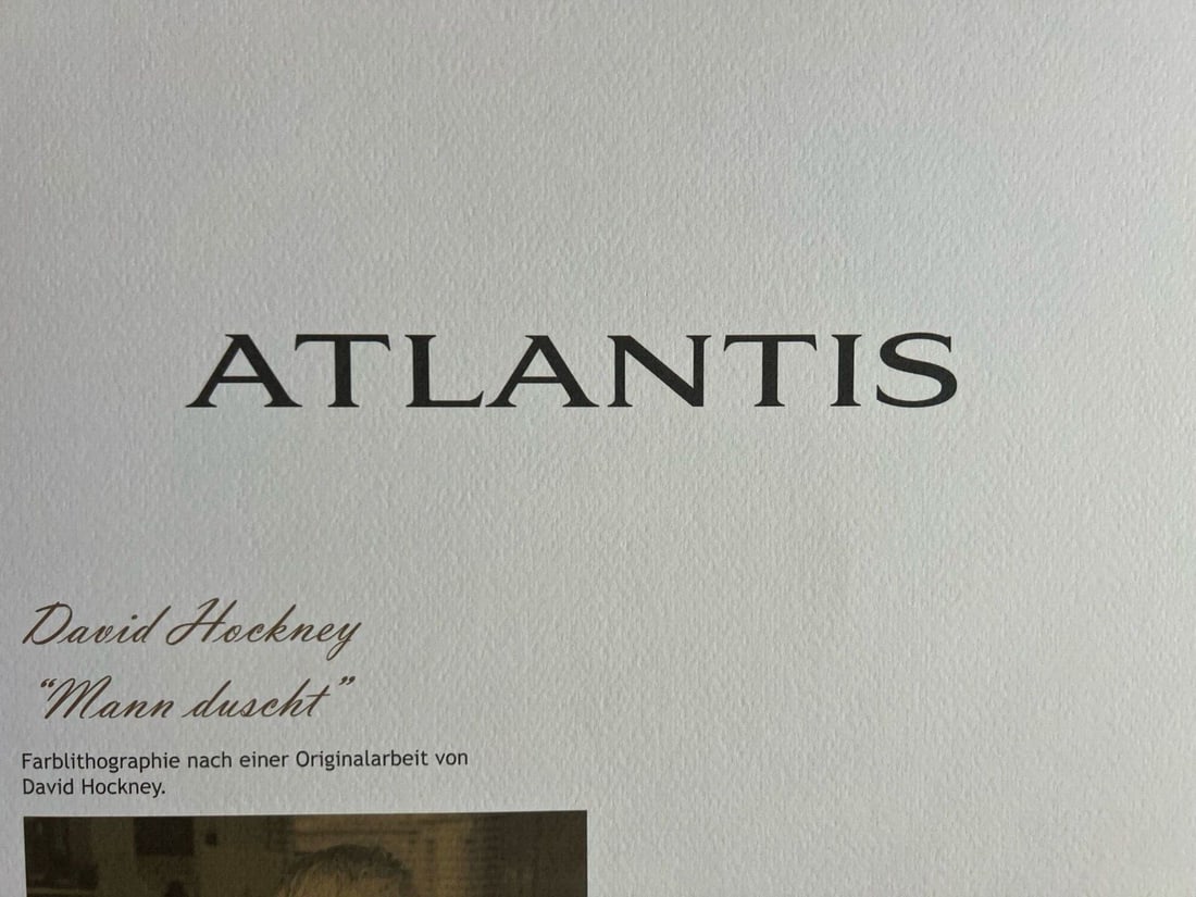 Lithograph David Hockney - 10