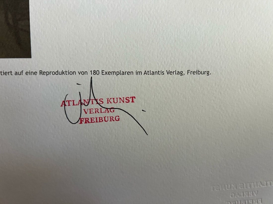 Lithograph David Hockney - 12