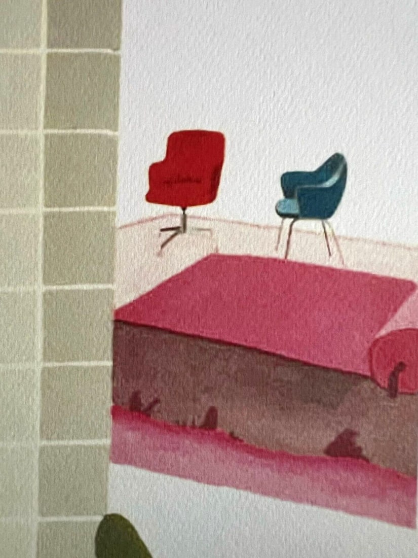 Lithograph David Hockney - 6