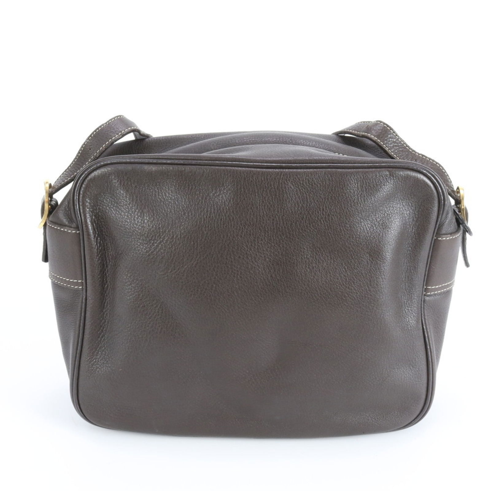 Longchamp Leather Messenger Bag - 3